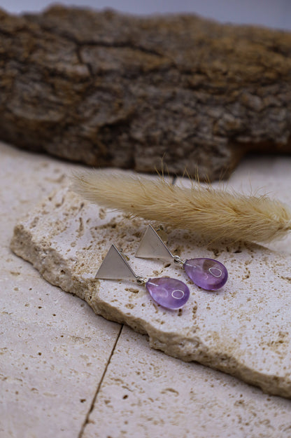 Amethyst Ohrringe Salomea