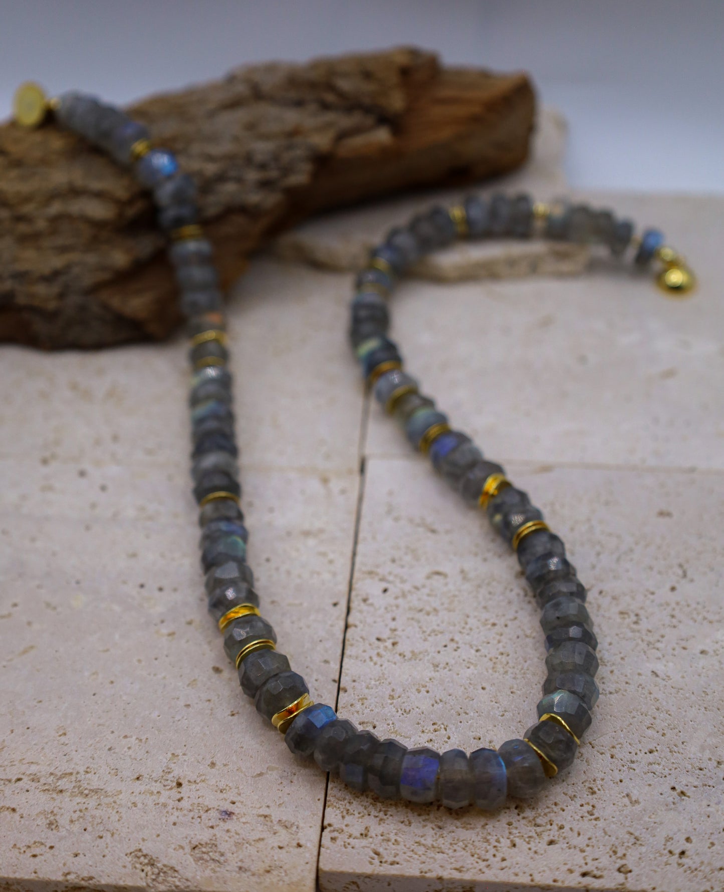 Labradorit Kette Malia