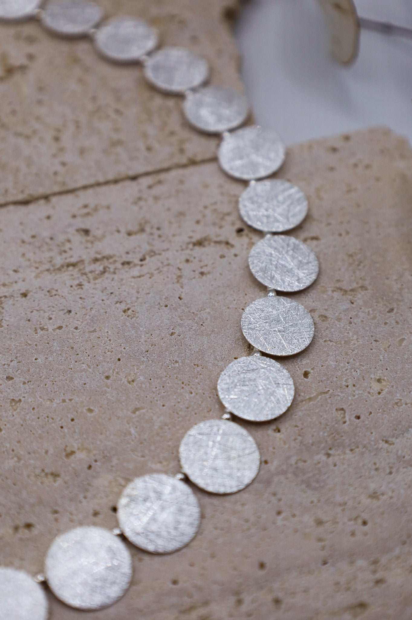 Silberne Kette Carina