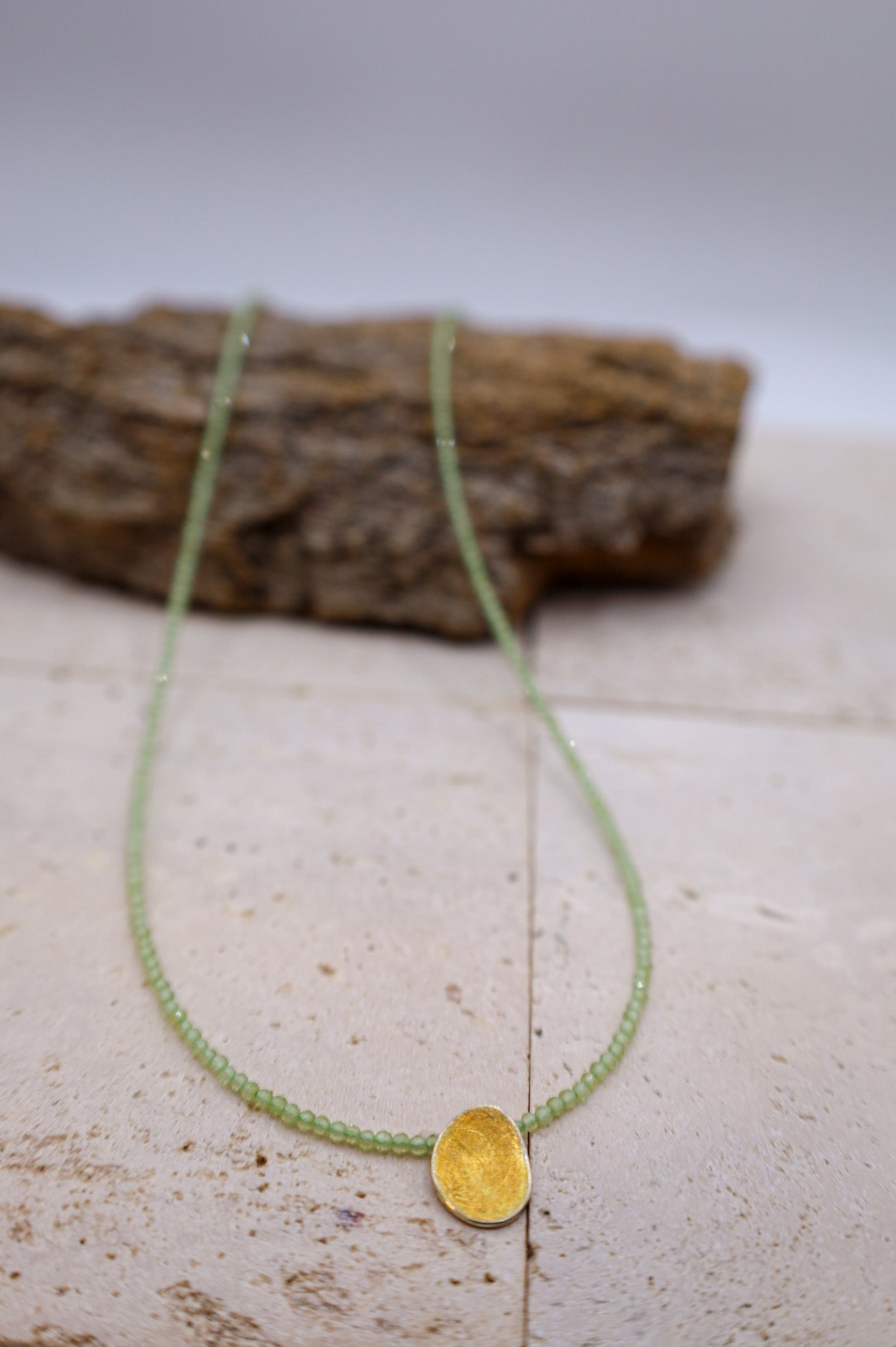 Peridot Kette Pia