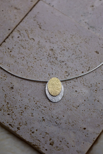 Anhänger silber gold