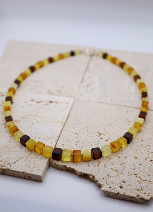 Bernstein Kette Braun