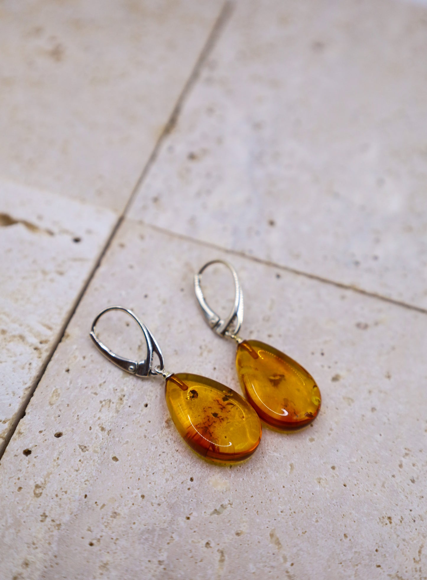 Bernstein Ohrschmuck