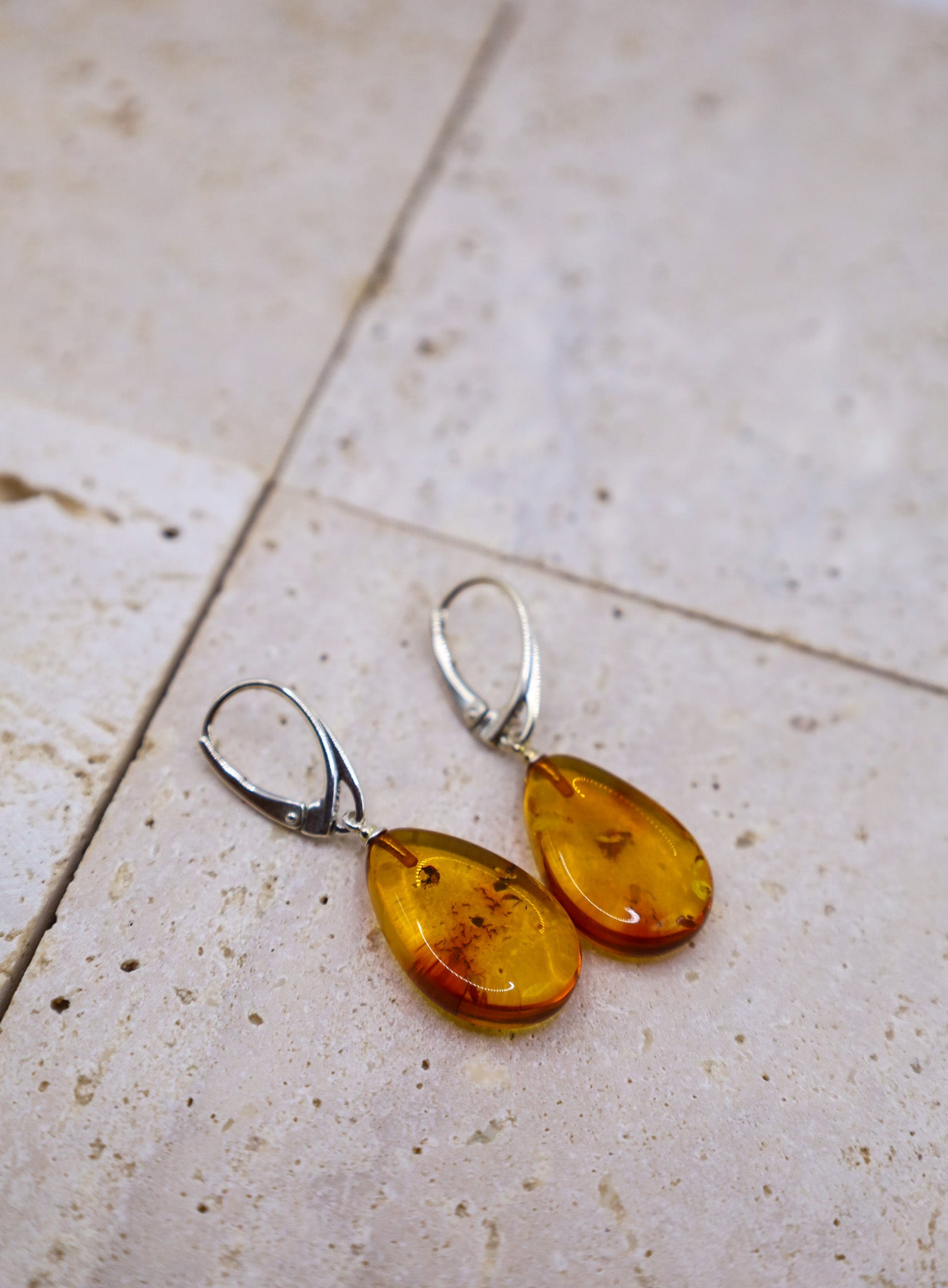 Bernstein Ohrschmuck