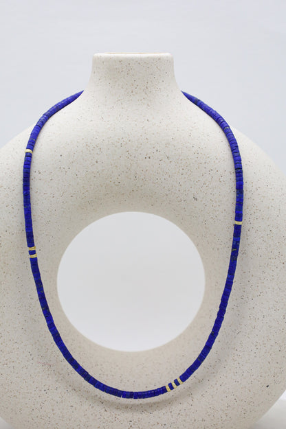 Schöne Damen Halskette mit Lapislazuli