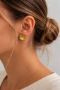 Goldene Ohrstecker Kim