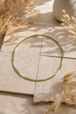 Peridot Kette mit Perlen Gloria