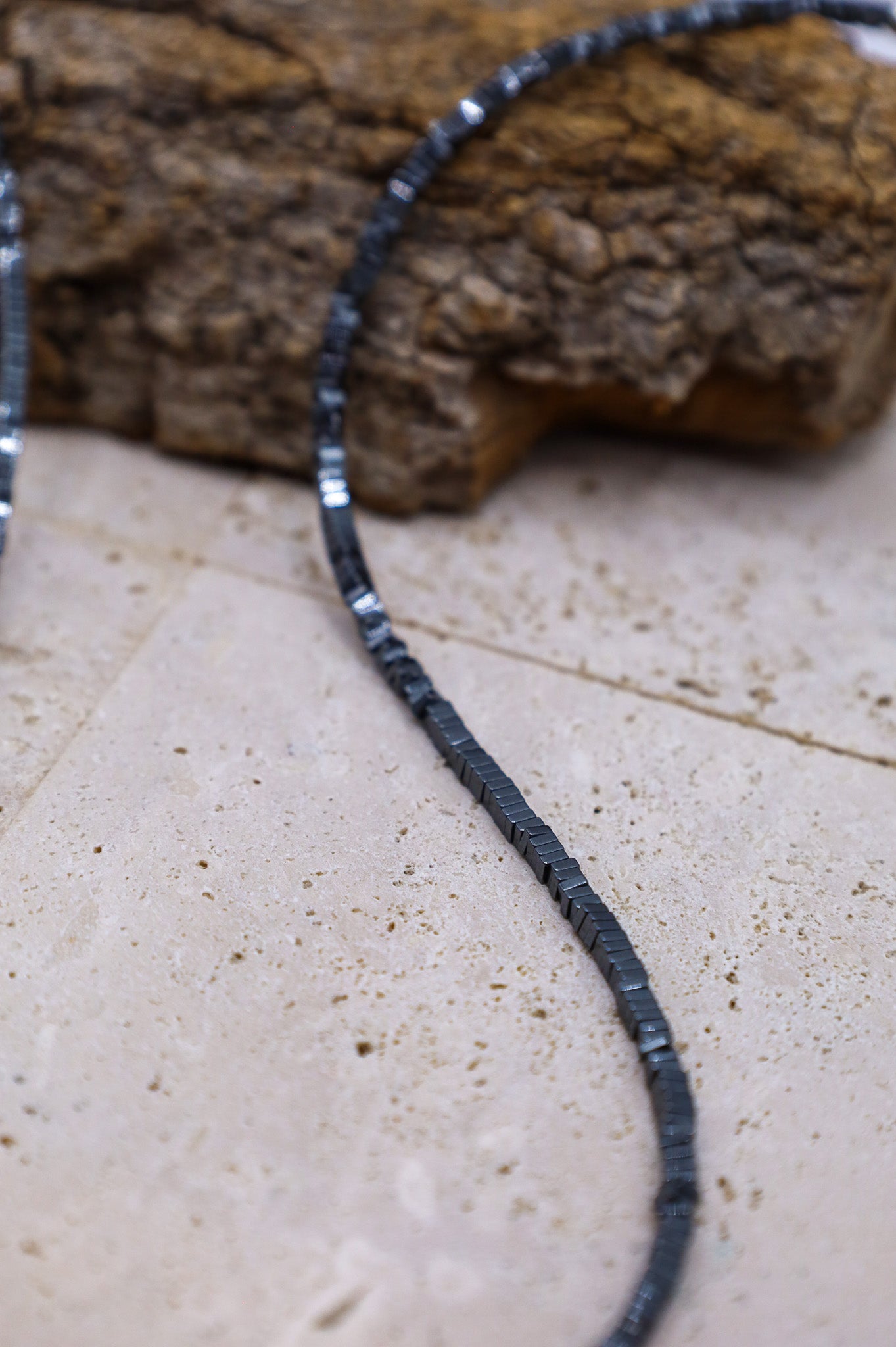 Hämatit Steine schwarz