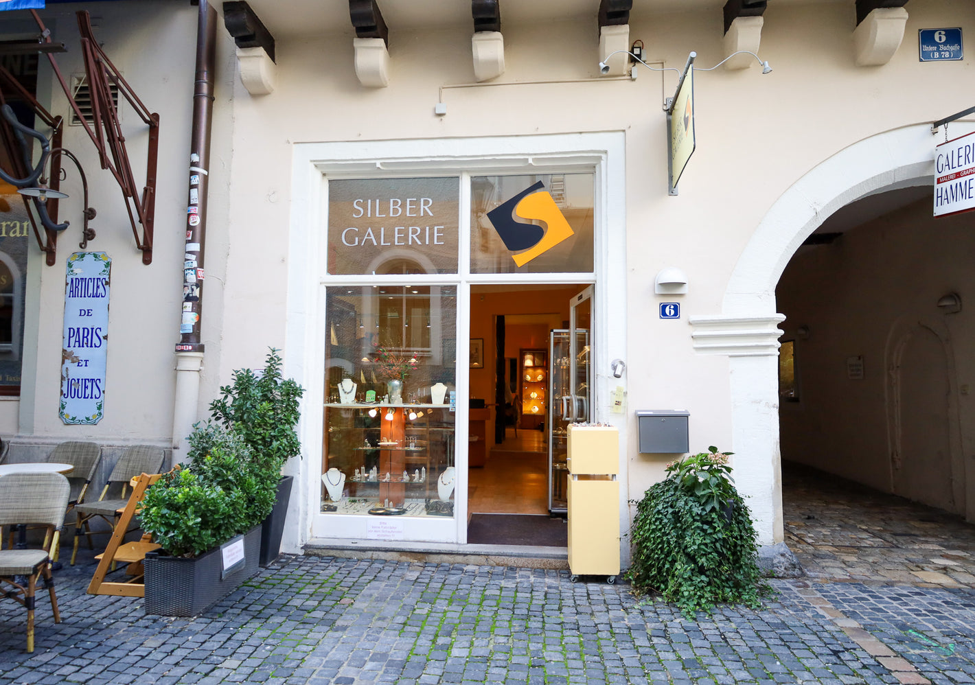 Silber Galerie S Laden in Regensburg
