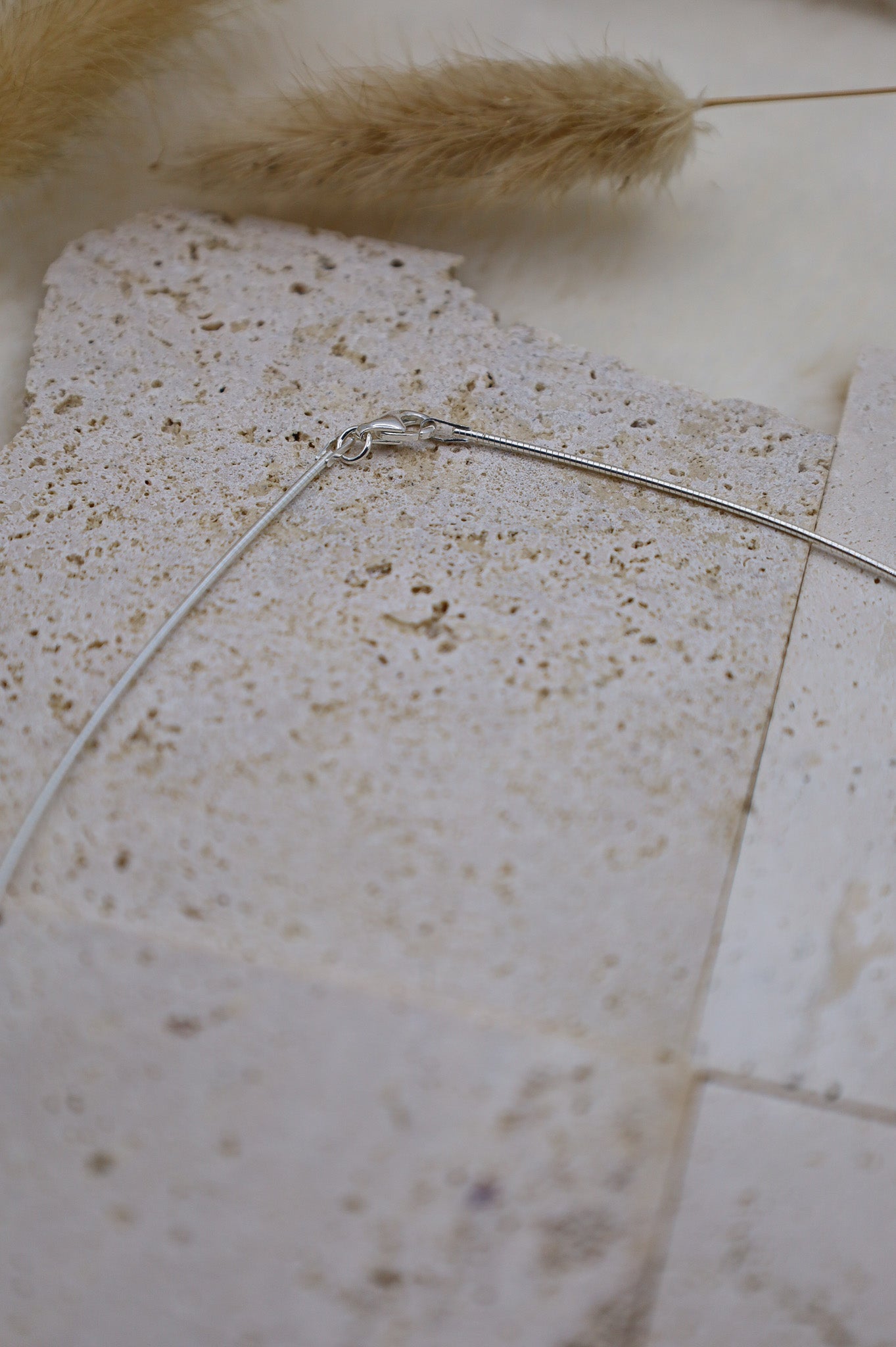 Karabiner Verschluss silber