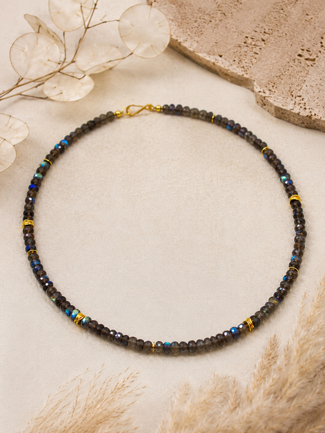 Labradorit Kette Iris