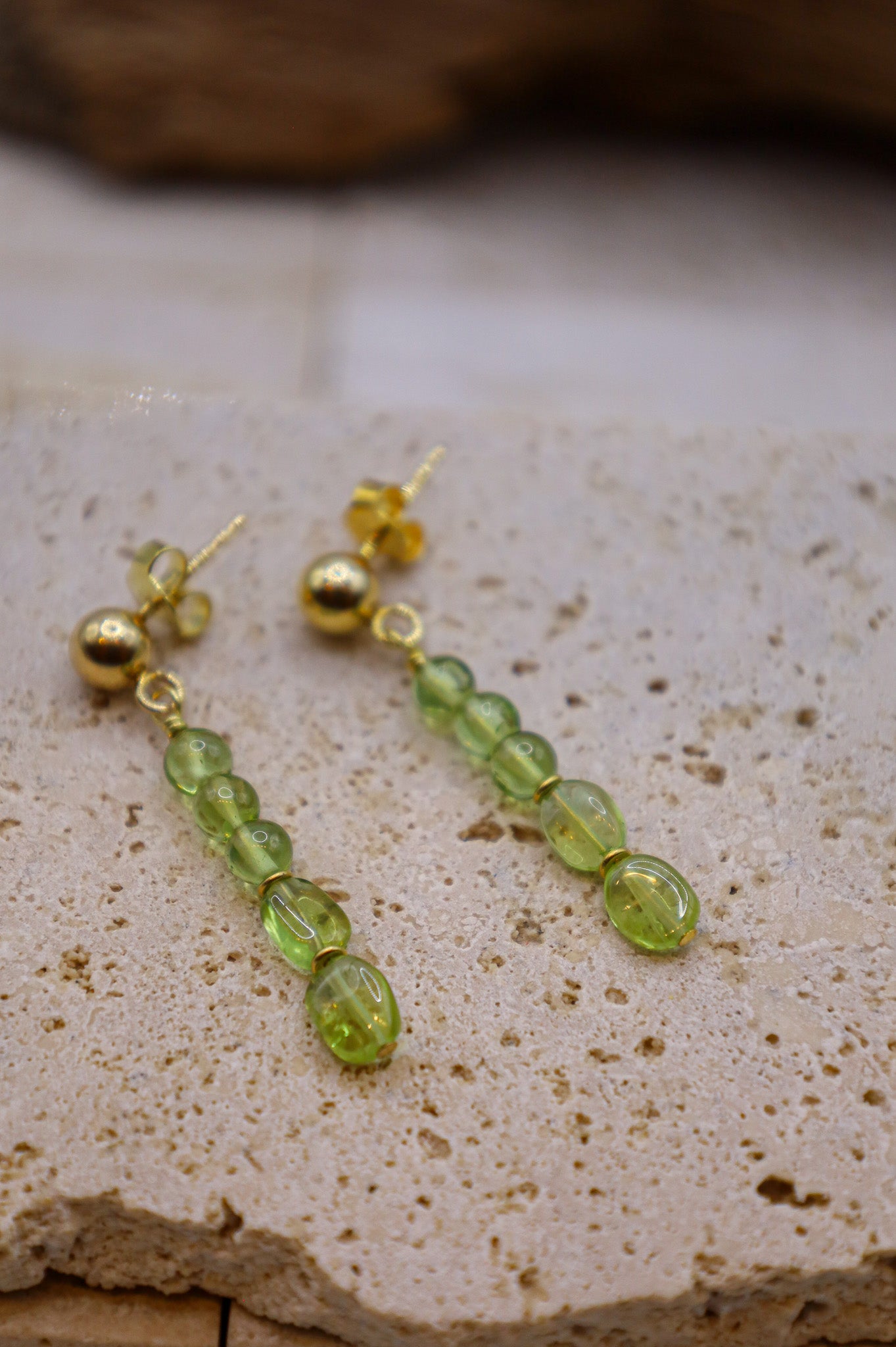 Ohrringe mit Peridot