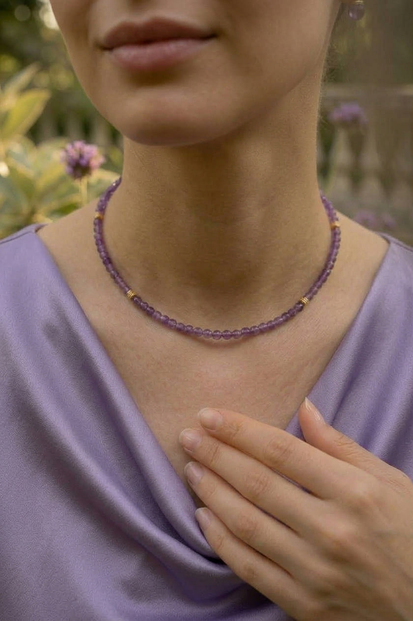 Amethyst Kette Amara