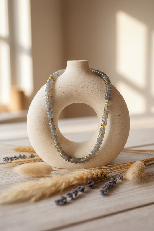 Labradorit Kette Malia