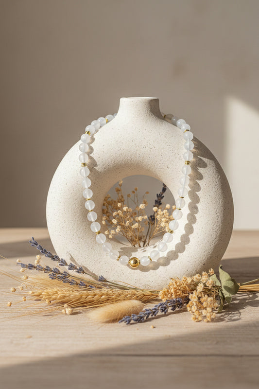 Mondstein Kette Seraphina