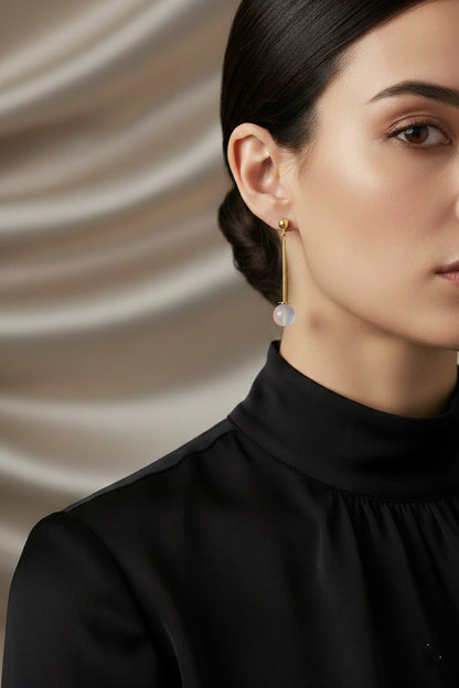 Mondstein Ohrringe Mariluna