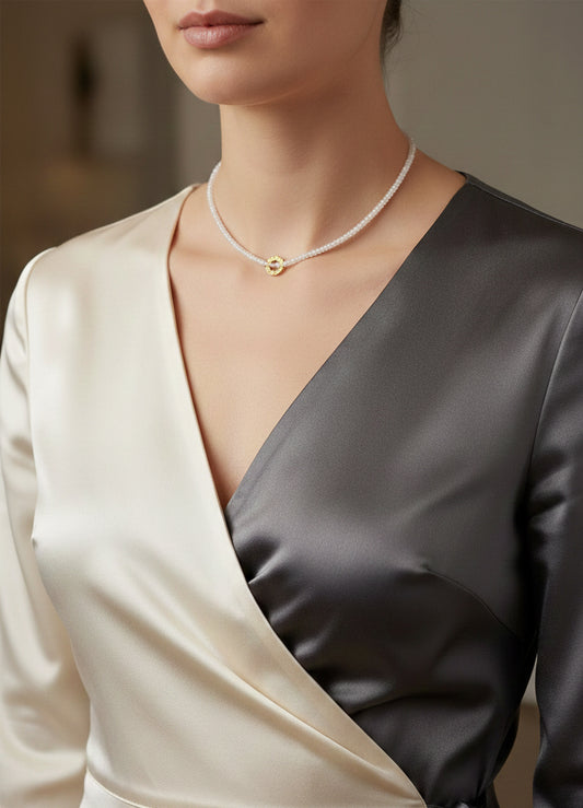 Mondstein Kette Liza