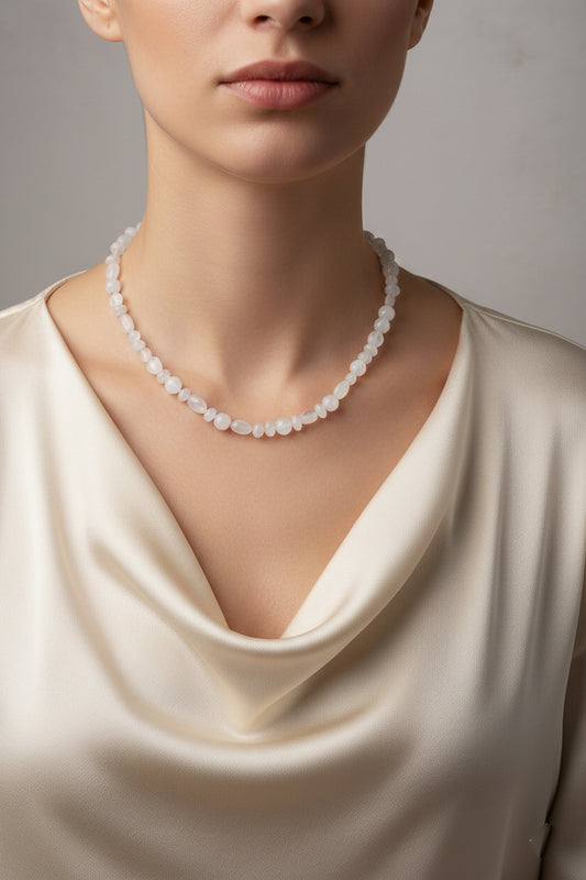 Mondstein Halskette Luna