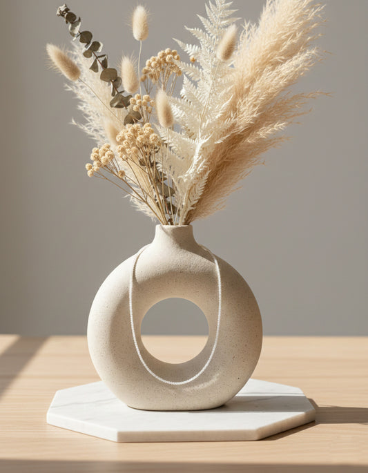 Elegante Mondstein Kette Bella