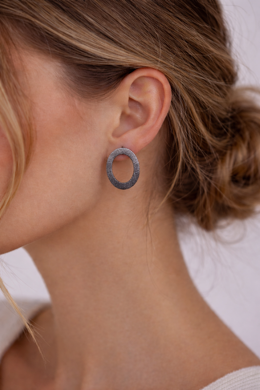 Silberne Ohrringe Lenia