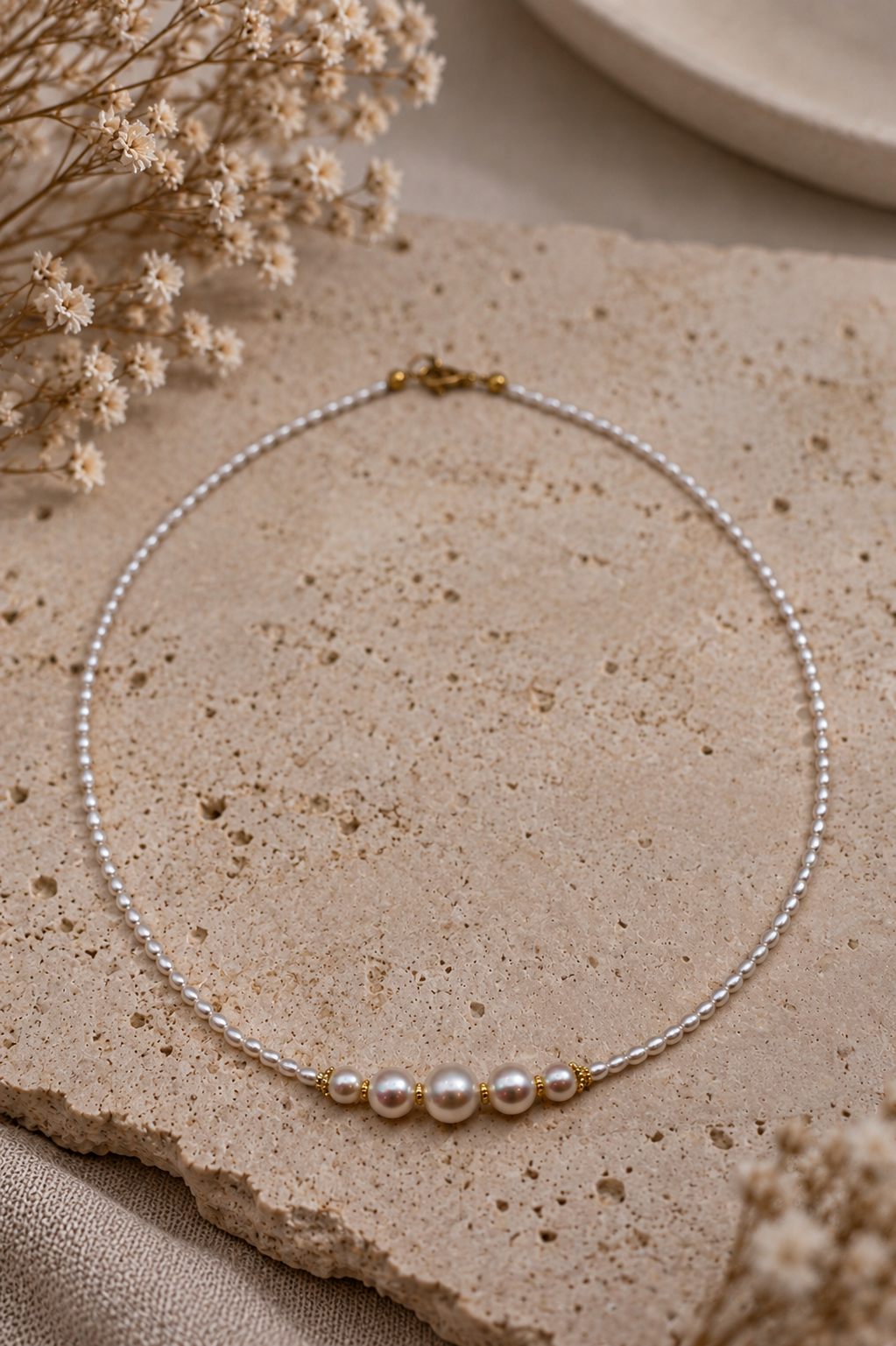Perlenkette Diana