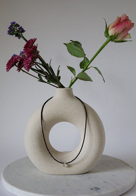 Edelstein Kette mit Spinell & Anhänger